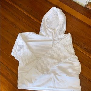 Nike crop Dri-fit hooded sweatshirt